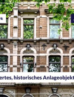TOPANGEBOT***historisches Anlageobjekt in sehr zentraler Innenstadtlage***Rendite 4,82 % - Aachen