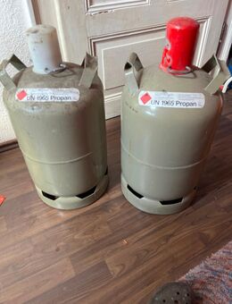11Kg Gasflasche (Eigentum) leer mit Kappe, guter Zustand. - Helmstedt Zentrum