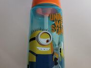 NEU Minion Trinkflasche/Becher mit Strohhalm 0,5l - Kamen