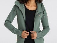 Ragwear Sweatjacke NESKA ZIP O mit extra breiten Bündchen