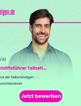 Geschäftsführer (m/w/d) Teilzeit - München Altstadt