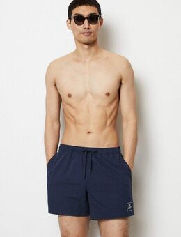 Marc O'Polo Badeshorts Essentials mit dezentem Logoprint