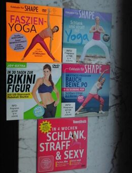 Faszien Yoga Fitness Amiena Zylla Joy Shape Women’s Health 5 DVD zus. 3,- - Flensburg