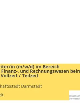 Sachbearbeiter/in (w/m/d) im Bereich Haushalts-, Finanz-, und Rechnungswesen beim Jugendamt Vollzeit / Teilzeit - Darmstadt