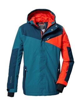 Killtec Skijacke KSW 387 BYS SKI JCKT Wasserdichte Skijacke mit Kapuze, Schneefang und sportlichem Design