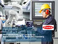 Vertriebsbeauftragter (m/w/d) für Batterieladetechnik in Baden-Württemberg - Stuttgart