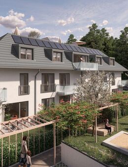 Neubau EH 40 - Charmante Gartenwohnung - 2-Zimmer - Vaterstetten