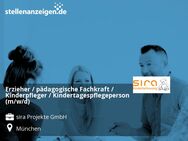 Erzieher / pädagogische Fachkraft / Kinderpfleger / Kindertagespflegeperson (m/w/d) - München