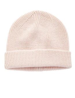 LASCANA Strickmütze Beanie, Wintermütze, Wollmütze, Mütze, Grobstrick mit Umschlag