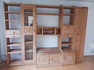 Schrank, Wohnzimmerschrank, Wohnwand H220xL288xT58cm. - Owingen