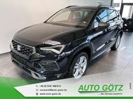 Seat Ateca, FR 5-Jah Vorb VZE Digi elektr Heckkl BlindSpot vo hi LichtAssist SpurAssist Connect Sunset 4xEFH Ladeboden beheiz Frontscheibe Armlehne Metallic, Jahr 2022 - Beilngries