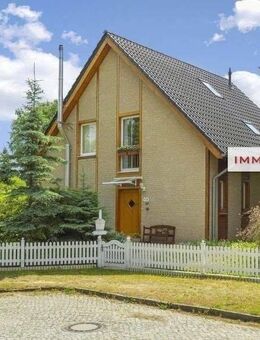 IMMOBERIN.DE - Fabelhaftes Haus mit Südgarten, Saunalandschaft & Garage in naturverbundener Lage - Blankenfelde-Mahlow