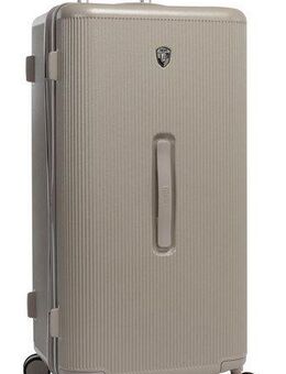 Heys Hartschalen-Trolley Earth Tone Trunk L, 4 Rollen, Trunk-Koffer Hartschalen-Koffer TSA-Schloss Volumenerweiterung