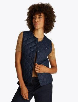 Tommy Hilfiger Steppweste mit Logostickerei