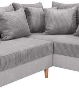 COLLECTION AB Ecksofa L-Form, Ecksofa,Ottomane rechte Seite montierbar,Komfortablen bonnelfederkern