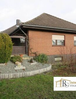 Gemütliches EFH im Bungalowstil mit Vollkeller u. Garage in ruhiger Wohnlage - Rühen