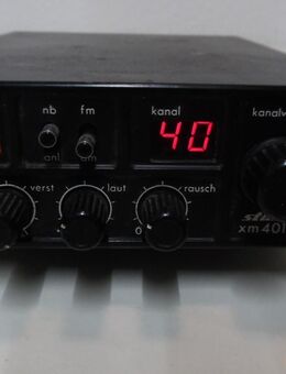 CB Funk Stabo xm4012 40fm 12am 12V MAAS KM457A MIC aus dem Jahre 1983 - Gelsenkirchen Rotthausen