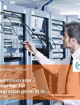 IT-Systemadministrator / Fachinformatiker für Systemintegration (m/w/d) in Vollzeit - Raum Köln - Wermelskirchen
