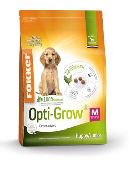 Fokker Puppy/Junior Opti-Grow Medium - 13 kg