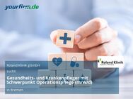 Gesundheits- und Krankenpfleger mit Schwerpunkt Operationspflege (m/w/d) - Bremen