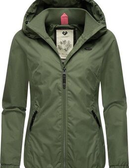 Ragwear Outdoorjacke Dizzie Wasserdichte Übergangsjacke mit großer Kapuze