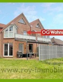 +++ OG Eigentumswohnung mit Balkon, zentral und ruhig, Heizung von 2021 ! +++ - Moormerland