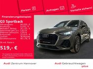 Audi Q3, Sportback S line 45 TFSIe, Jahr 2022 - Hannover