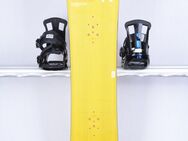 135 cm Kinder/Junior Snowboard BURTON CUSTOM SMALLS FLYING V, HYBRID/ROCKER, twinshape, yellow - Dresden