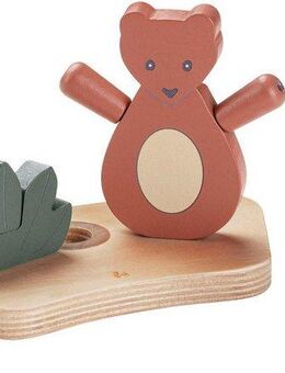 Hauck Greifspielzeug Play Shaking S Bear, FSC® - schützt Wald - weltweit