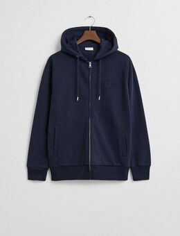 Gant Kapuzensweatjacke TONAL SHIELD FULL ZIP Sweatjacke, regular fit