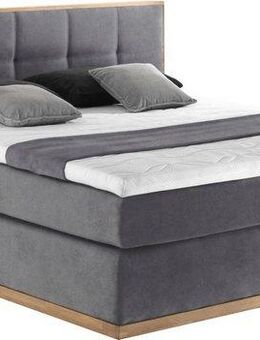 Places of Style Boxspringbett Vinton, aus massiver Eiche, verschiedene Härtegrade (auch H4)