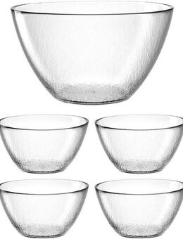LEONARDO Schale ATTIVO, Glas, (5-tlg)