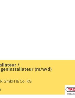 Elektroinstallateur / Elektroanlageninstallateur (m/w/d) - Hannover