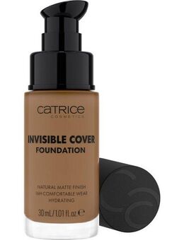 Catrice Foundation Invisible Cover Foundation, Langanhaltendes mattes Finish, mittlere, variable Deckkraft.