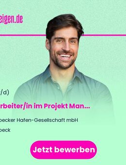 Mitarbeiter/in (m/w/d) im Projekt Management Office (PMO) - Lübeck