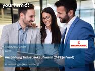 Ausbildung Industriekaufmann 2025 (w/m/d) - Hemmingen (Baden-Württemberg)