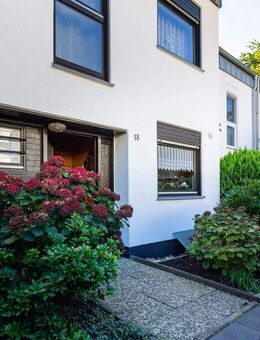 Gepflegtes Reihenhaus mit Südgarten, Garage und viel Platz für die Familie! - Hamm
