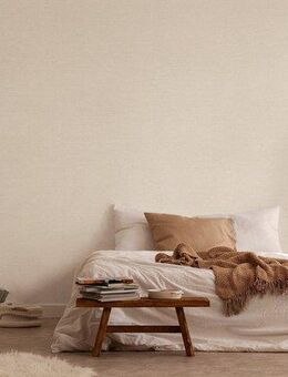 living walls Vliestapete Stories of Life strukturierte Uni-Tapete Beige Creme, leicht strukturiert, Strukturmuster, einfarbig, uni, (1 St), Moderne Wandtapete für Küchen Esszimmer Tapeten Wohnzimmer modern Flur