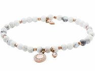 Fossil Armband VINTAGE MOTIFS, JA6934791, mit Howlith und Glassteinen