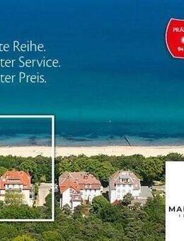 Exklusive 2-Zi-Ferienwohnung in der Villa Verdi, 50?m zum Strand, mit Loggia & Hotelservice! - Kühlungsborn