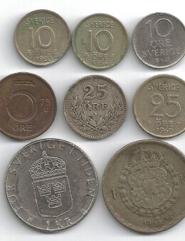 Münzen Schweden 1929 bis 2000 - Bremen
