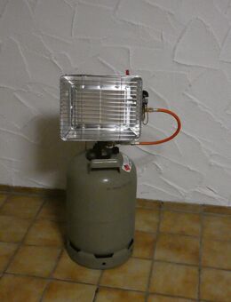Heizstrahler für Outdoor-Camping-Verkaufsstand etc. kpl. mit 11 kg Gasflasche - Kirchdorf (Iller)