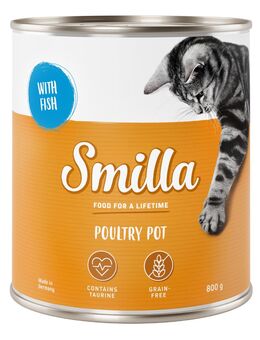 Sparpaket Smilla Geflügeltöpfchen 24 x 800 g - Mixpaket