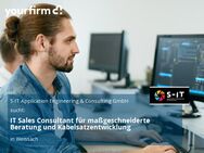 IT Sales Consultant für maßgeschneiderte Beratung und Kabelsatzentwicklung - Weissach
