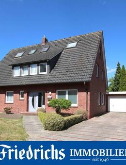 Wohnhaus -als EFH oder ZFH- mit Garage und Garten in Westerstede / zentrumsnahe Wohngebietslage - Westerstede