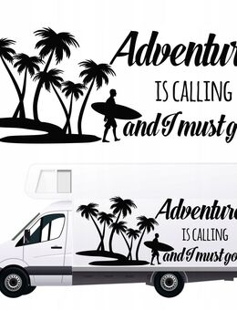 Produktbeschreibung: Aufkleber für Wohnmobil, Wohnwagen, Auto - Berge (170x70 cm) Design 4 Set 2 - Ingolstadt