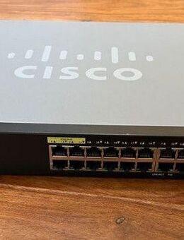 (1/3) Netzwerk Switch Cisco SG350-28P - 28 Port GbE / SFP / PoE - München