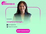 Compliance Manager (m/w/d) - Pullach (Isartal)
