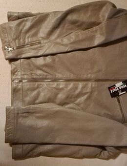 Lederjacke beige Größe 52 neu und ungetragen - Taufkirchen (Vils)