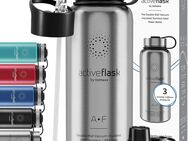 BeMaxx Trinkflasche Edelstahl ACTIVE FLASK silber 950ml - Birkenfeld (Baden-Württemberg)